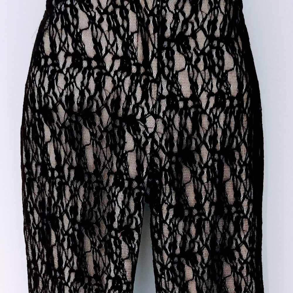 Black Lace pants